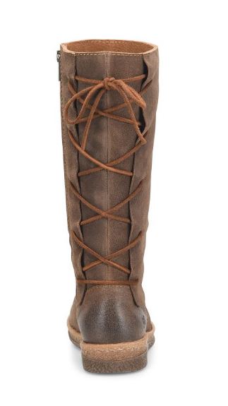 Born Taupe Avola Distressed Sable Womens Tall Boots BR0027717