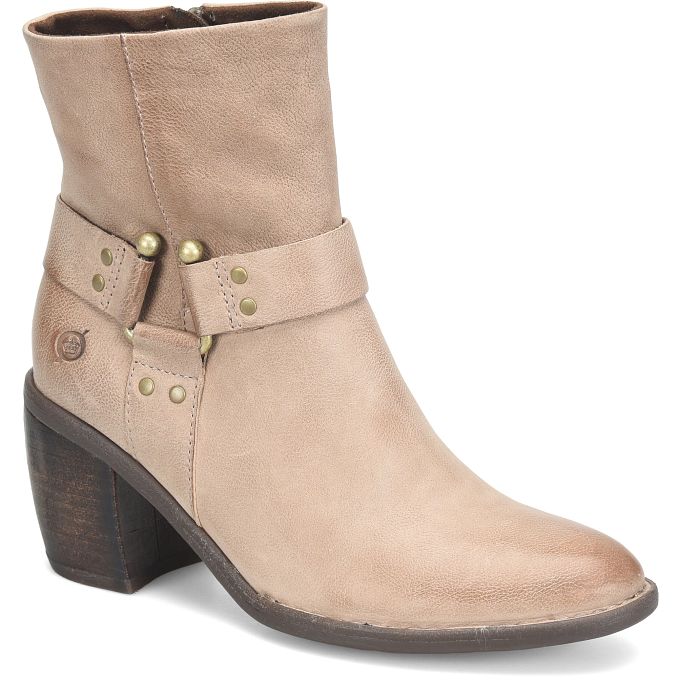 Born Taupe Dakota Women's Harness Boots BR0077817