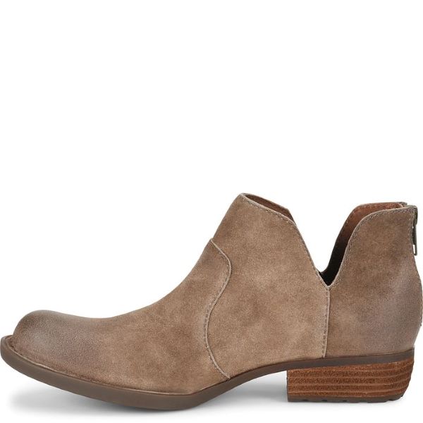 Born Taupe Distressed Tan Kerri Womens Ankle Boots D89955