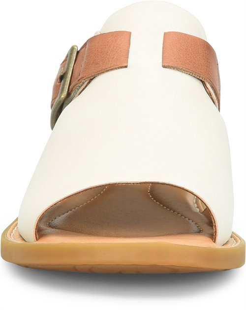 Born White/Brown Ivey Women's Sandals BR0067281
