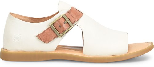 Born White/Brown Ivey Women's Sandals BR0067281