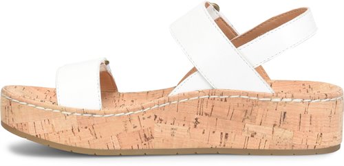Born White Sloan Women's Cork Sandals BR0071201