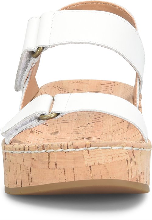 Born White Sloan Women's Cork Sandals BR0071201