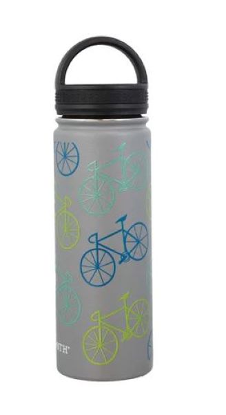 Bottlesmith by SockSmith Grey Fixie 20 Oz. Bottle with Loop Lid BSN016-CGY