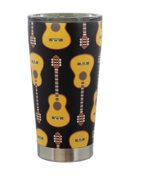 Bottlesmith by SockSmith Guitars 16 Oz. Insulated Tumbler with Slide Lid BSN001-BLK