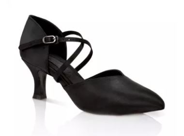 BR232 Black Jaimie 2 Inch Heel Capezio Ballroom Shoe