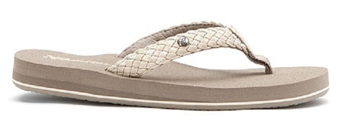 BRB10 Cream BRAIDED BOUNCE Women's Cobian Sandals