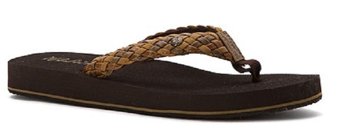 BRB10 Natural BRAIDED BOUNCE Women's Cobian Sandals