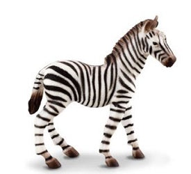 Breyer by Collecta Black and White Zebra Foal 88168