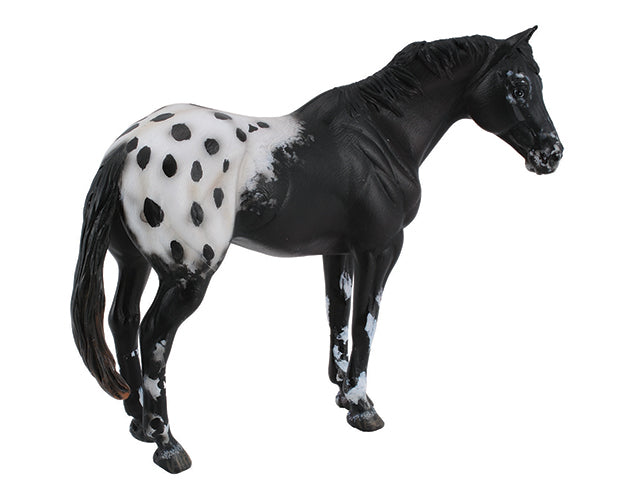 Breyer By CollectA Black Appaloosa Stallion Horse Toy 88437