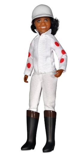 Breyer Cheryl White Rider Horse & Book Set 6236