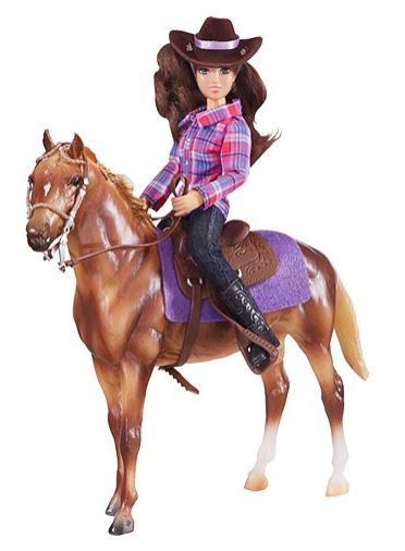 Breyer Classics Western Horse and Rider Toy 61116
