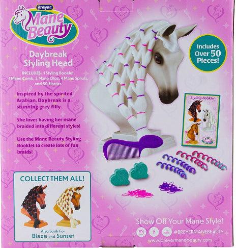Breyer Daybreak Mane Beauty Styling Head 7404