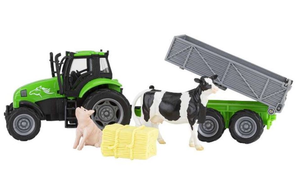 Breyer Farms Tractor and Tag-A-Long Wagon 59238