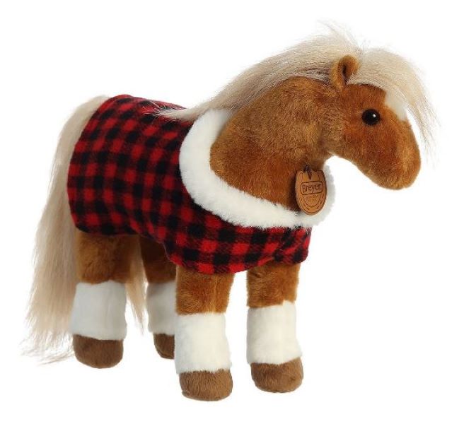 Breyer Holiday Plush by Aurora Holly 13 inch Holiday Horse 14381
