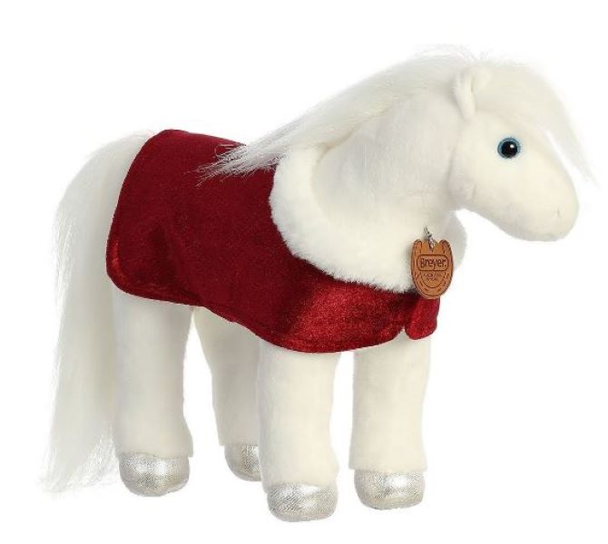 Breyer Holiday Plush by Aurora Joy 13 inch Plush Holiday Horse 14382