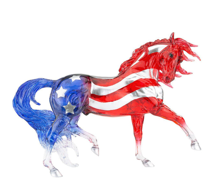 Breyer Old Glory Patriotic Horse Figurine 1845