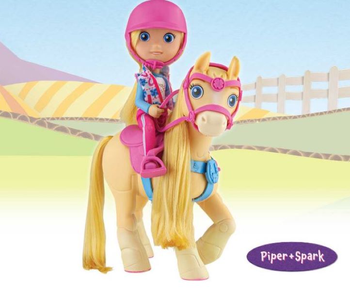 Breyer Piper And Spark Piper's Pony Tales Doll And Horse Set 8504