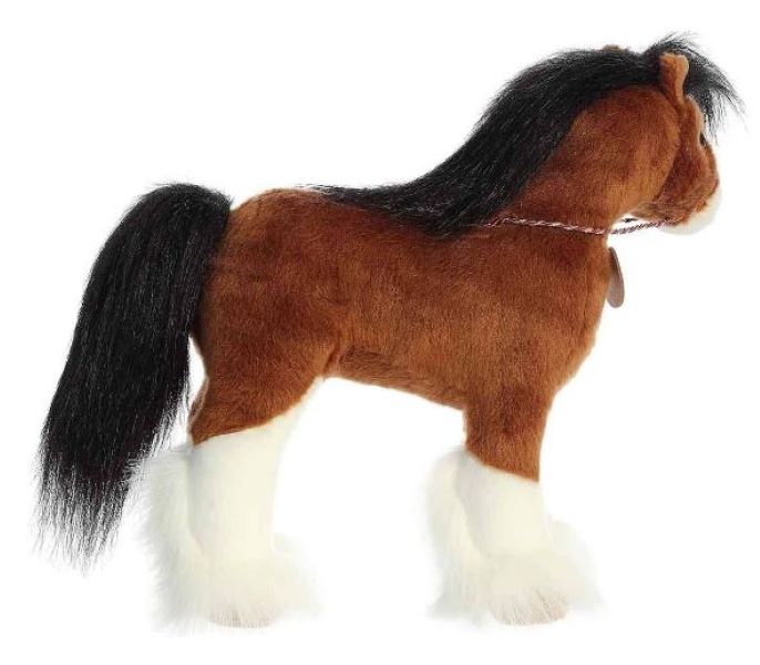 Breyer Plush By Aurora 13 Inch Clydesdale 14369