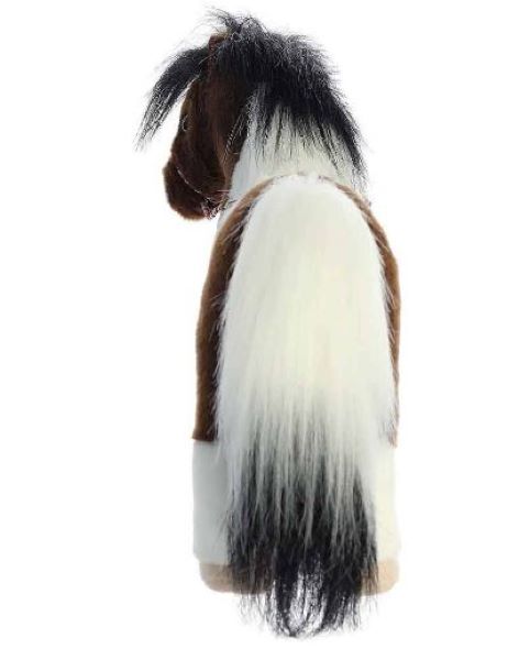 Breyer Plush By Aurora 13 Inch Paint Horse In Corral Packing With Name Plate 14370