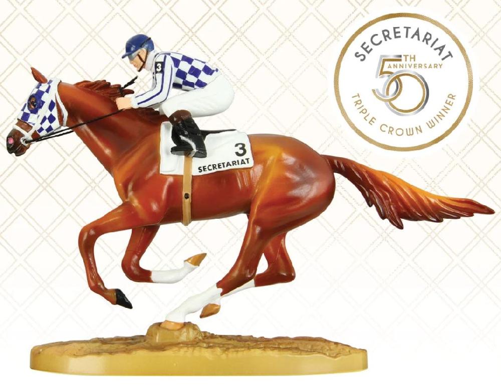 Breyer Secretariat 50th Anniversary With Jockey 97450