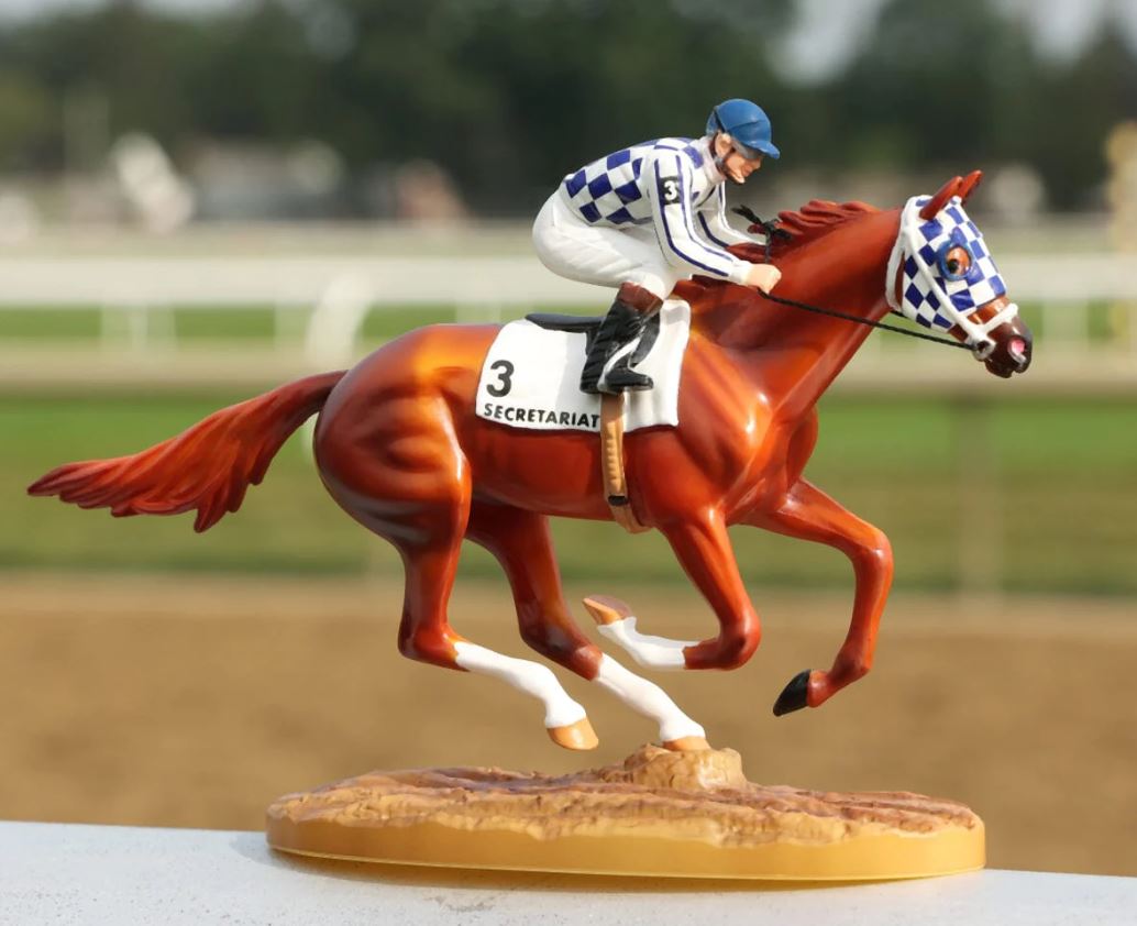 Breyer Secretariat 50th Anniversary With Jockey 97450