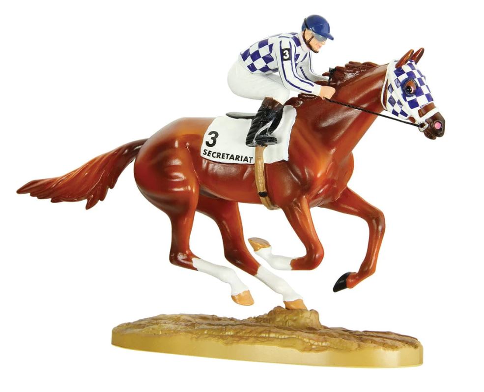 Breyer Secretariat 50th Anniversary with Jockey 97450