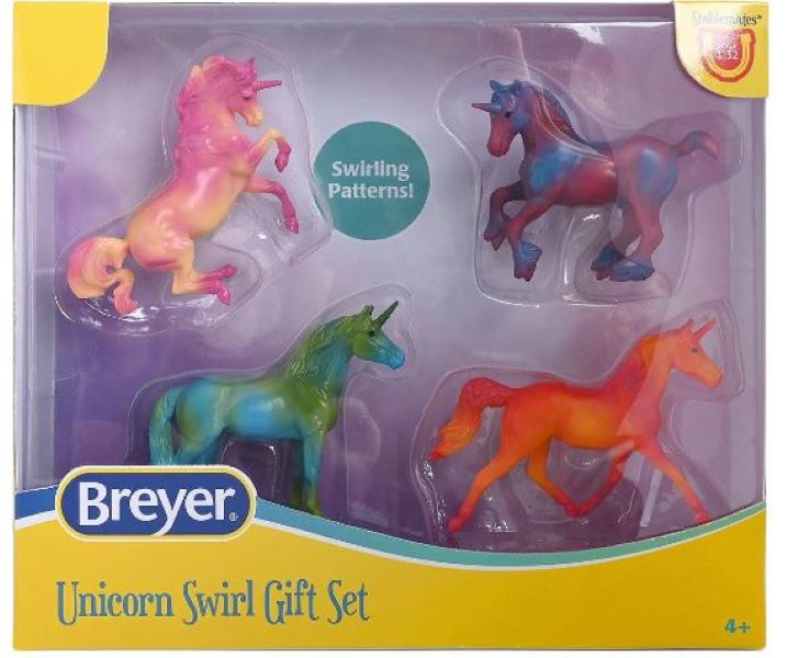 Breyer Stablemates Unicorn Swirl Gift Set 6912