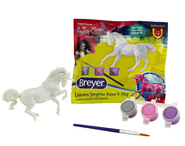 Breyer Unicorn Suprise Paint and Play Blind Bag 4261