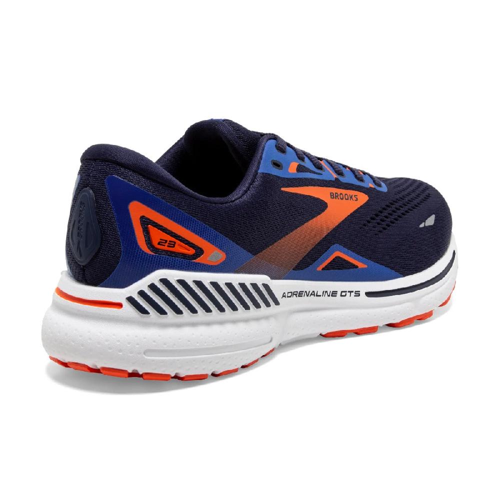Brooks Adrenaline Peacoat/Orange/Surf The Web Adrenaline GTS 23 Men's Road Running Shoes 110391-438
