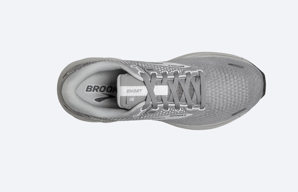 Brooks Alloy And Primer Grey With Oyster Ghost 14 Ladies Running Shoes 120356-089