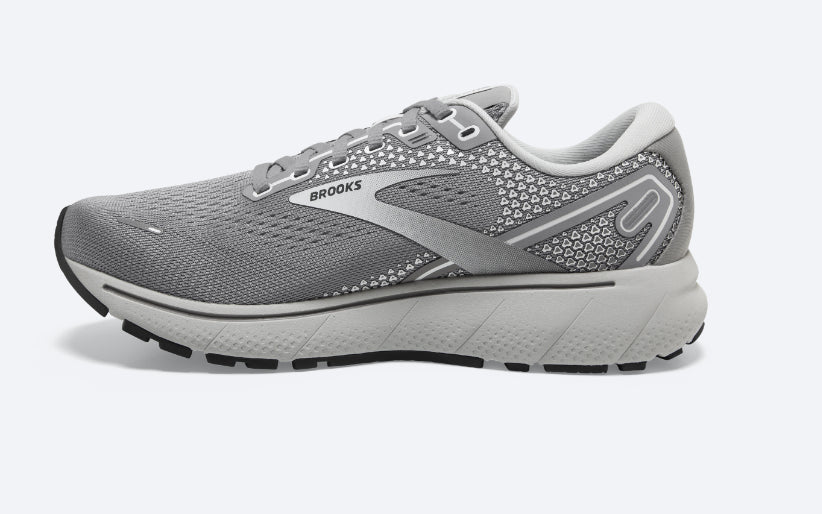 Brooks Alloy And Primer Grey With Oyster Ghost 14 Ladies Running Shoes 120356-089