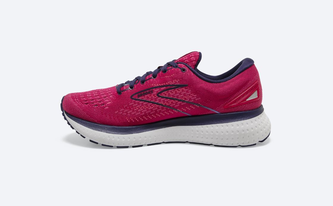 Brooks Barberry With Purple And Calypso Glycerin 19 Womens Running Shoes 120343-623