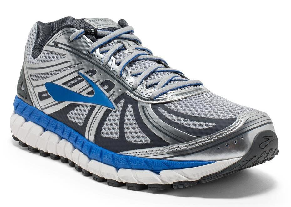 Brooks Beast 16 Silver/Blue Mens Runnung 110227-005