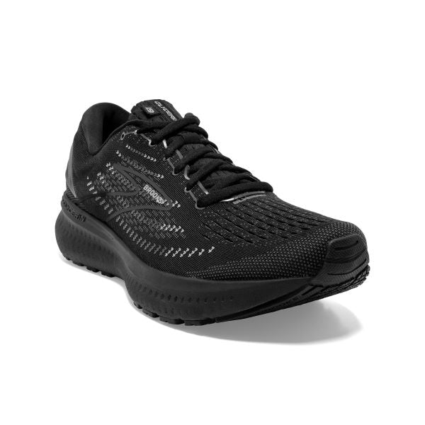 Brooks Black and Ebony Glycerin 19 Mens Road Running Shoes 110356-071