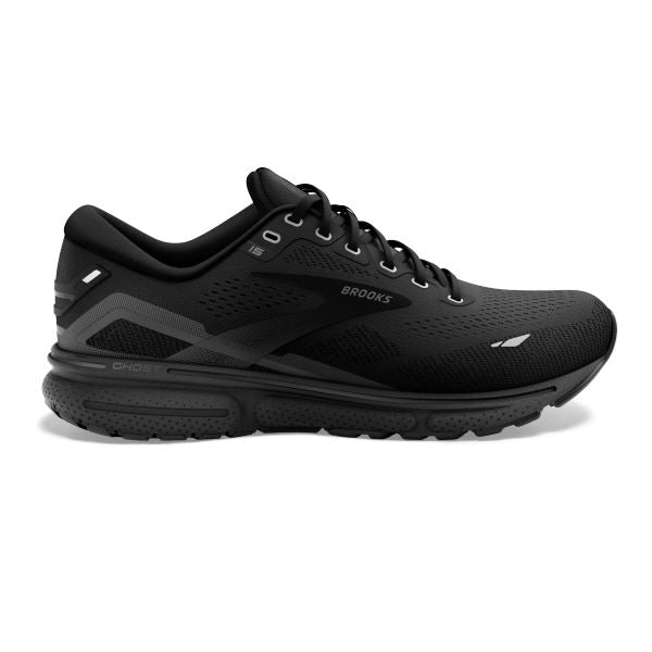 Brooks Black/Black/Ebony Ghost 15 Men's Road Running Shoes 110393-020