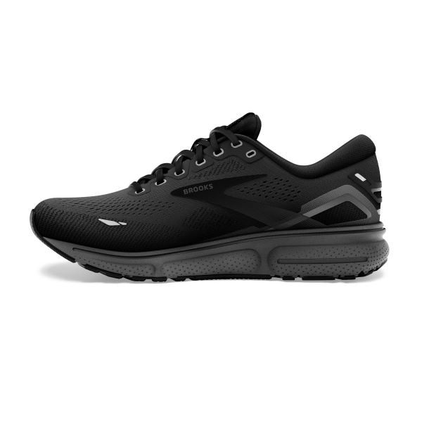 Brooks Black/Black/Ebony Ghost 15 Men's Road Running Shoes 110393-020