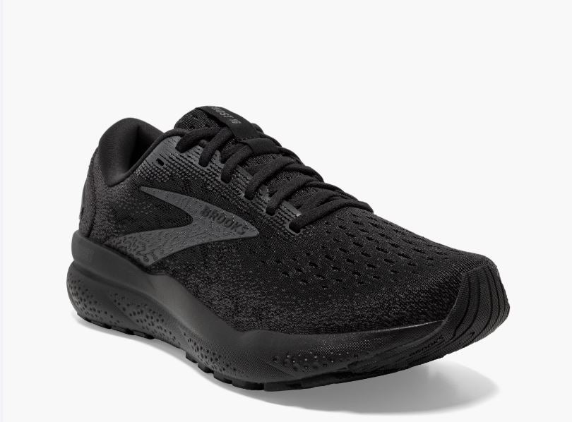 Brooks Black/Black/Ebony Ghost 16 Women's Running Shoes 120407-020