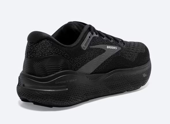 Brooks Black/Black/Ebony Ghost Max Womens Running Shoes 120395