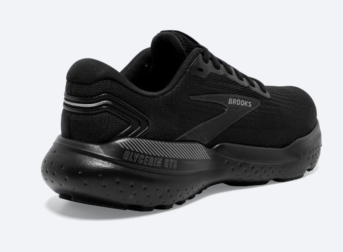 Brooks Black/Black/Ebony Glycerin GTS 21 Men's Athletic Shoes 110420-020