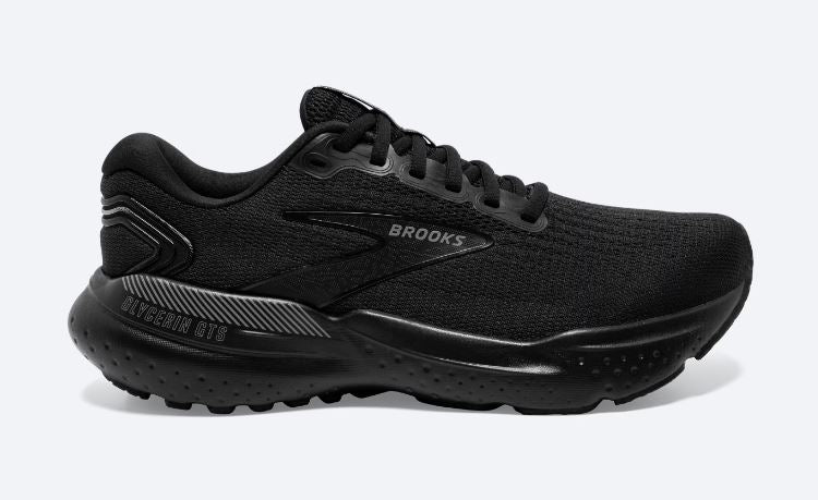 Brooks Black/Black/Ebony Glycerin GTS 21 Men's Athletic Shoes 110420-020