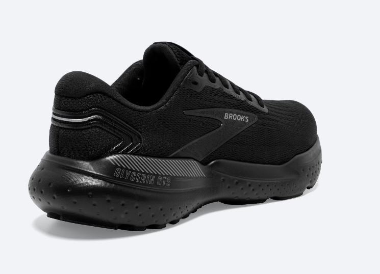 Brooks Black/Black/Ebony Glycerin GTS 21 Women's Road Running Shoes 120409-020