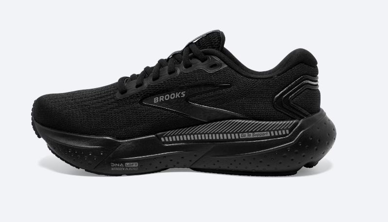 Brooks Black/Black/Ebony Glycerin GTS 21 Women's Road Running Shoes 120409-020