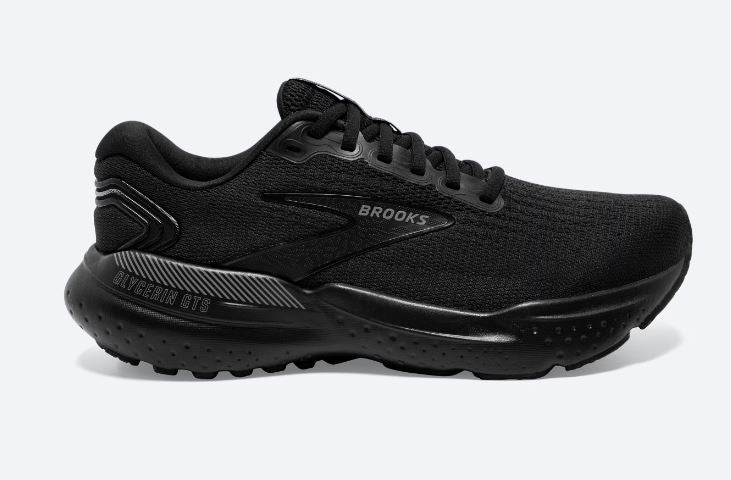 Brooks Black/Black/Ebony Glycerin GTS 21 Women's Road Running Shoes 120409-020