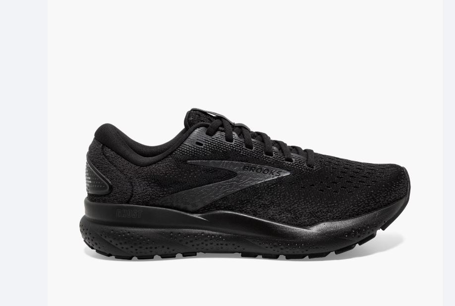 Brooks Black/Black Ghost 16 Men's Running Shoes 110418-020