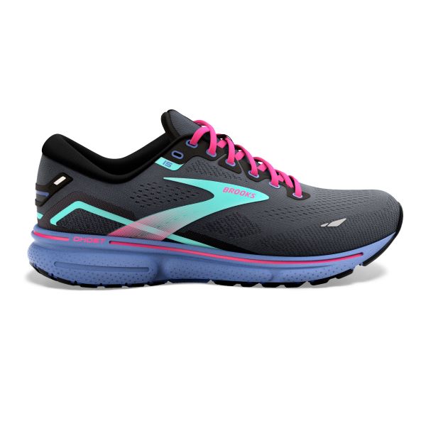 Brooks Black/Blue/Aruba Ghost 15 Women's Running Shoes 120380-079