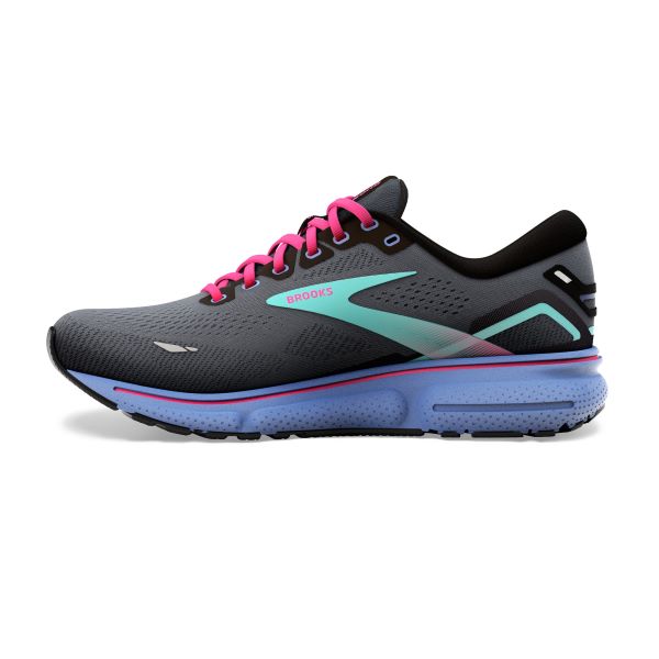 Brooks Black/Blue/Aruba Ghost 15 Women's Running Shoes 120380-079