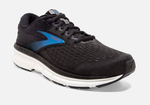 Brooks Black/Ebony/Blue Dyad 11 Mens Road Runninng Shoes 110323-064