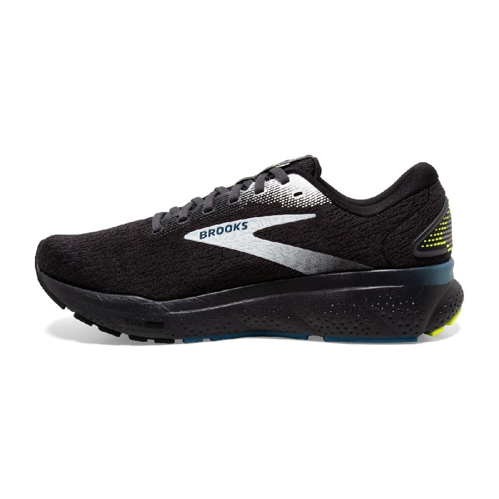 Brooks Black/Ebony/Blue Ghost 16 Men's Road Running Shoes 110418-046