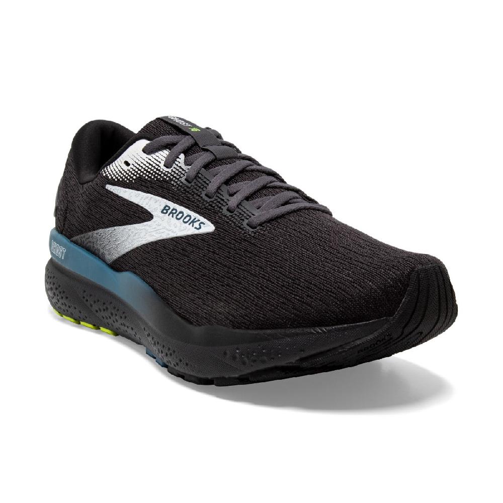 Brooks Black/Ebony/Blue Ghost 16 Men's Road Running Shoes 110418-046